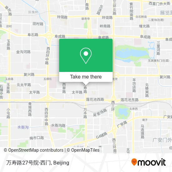 万寿路27号院-西门 map