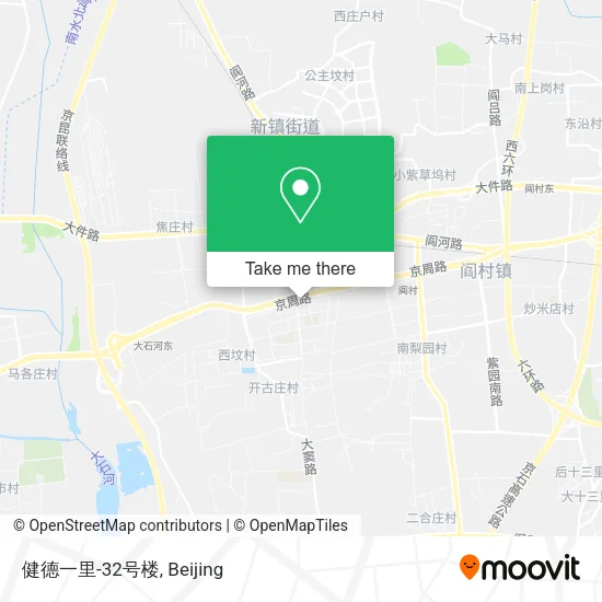 健德一里-32号楼 map