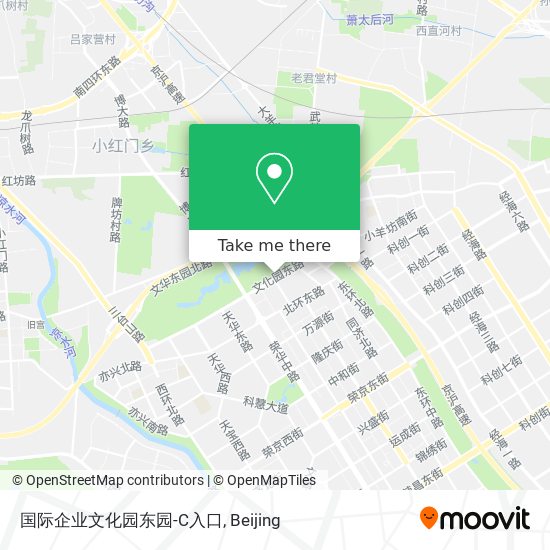 国际企业文化园东园-C入口 map