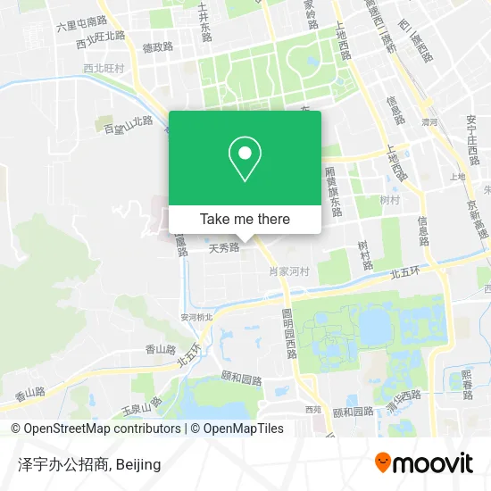 泽宇办公招商 map
