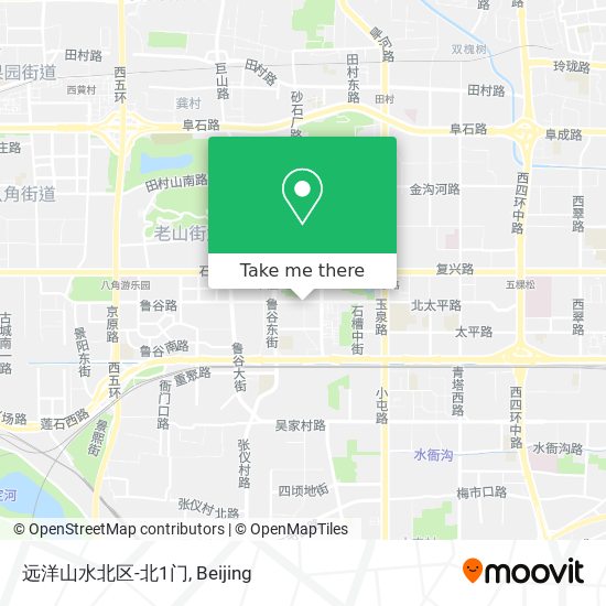 远洋山水北区-北1门 map