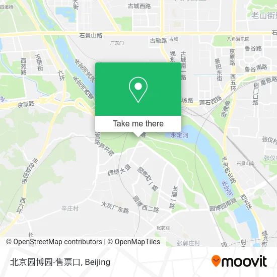 北京园博园-售票口 map