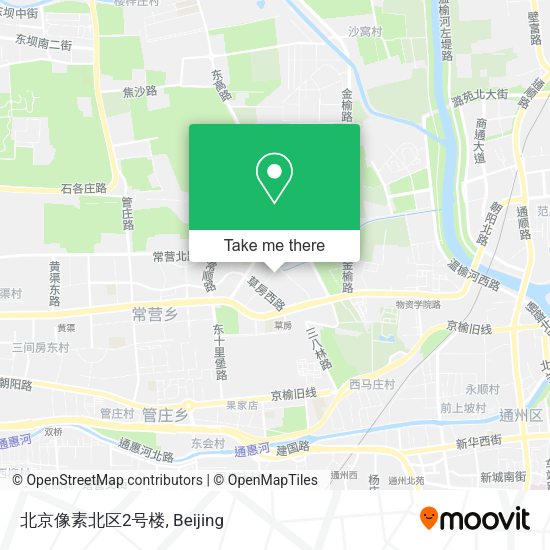 北京像素北区2号楼 map