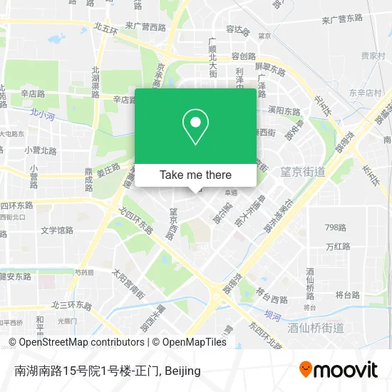 南湖南路15号院1号楼-正门 map
