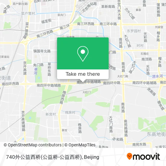 740外公益西桥(公益桥-公益西桥) map