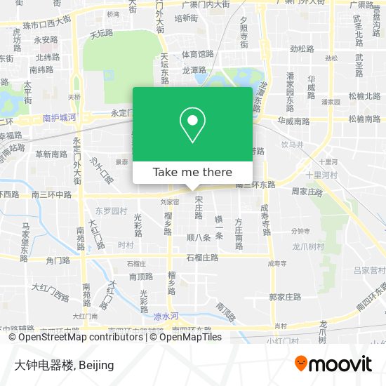 大钟电器楼 map