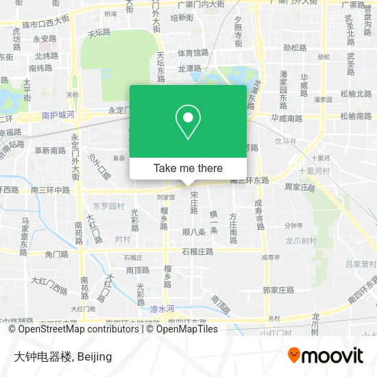 大钟电器楼 map