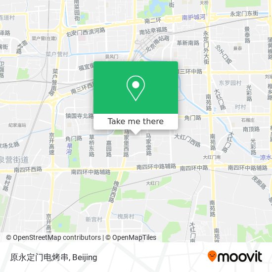 原永定门电烤串 map