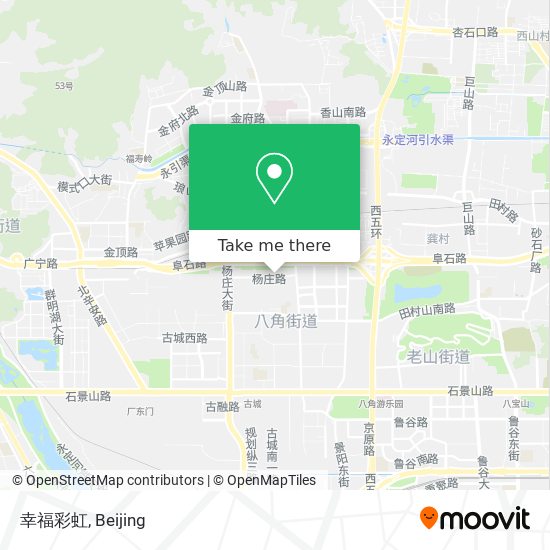 幸福彩虹 map