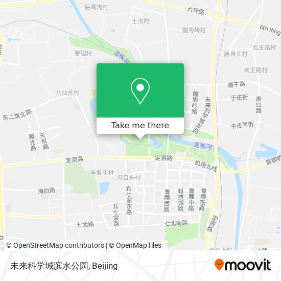 未来科学城滨水公园 map