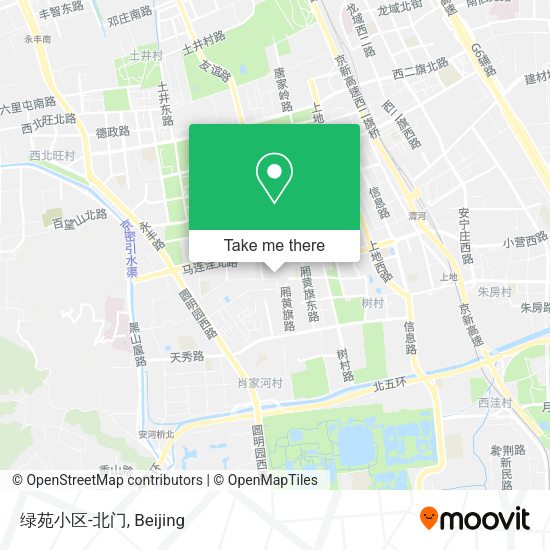 绿苑小区-北门 map