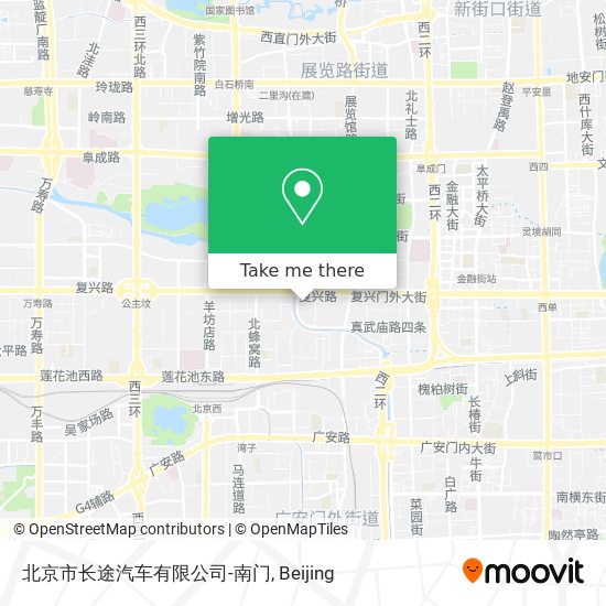 北京市长途汽车有限公司-南门 map