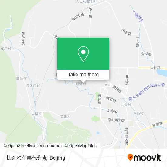 长途汽车票代售点 map