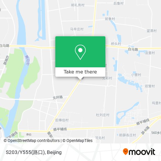 S203/Y555(路口) map