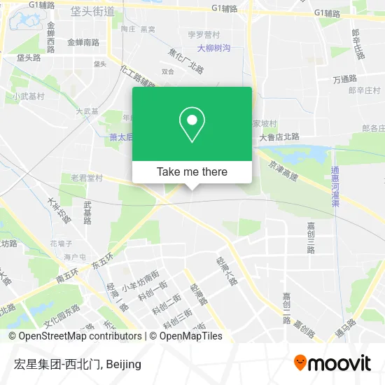 宏星集团-西北门 map