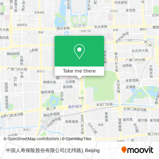 中国人寿保险股份有限公司(北纬路) map