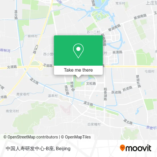 中国人寿研发中心-B座 map