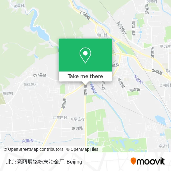 北京亮丽展铭粉末冶金厂 map