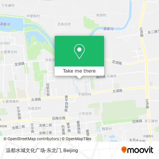 温都水城文化广场-东北门 map