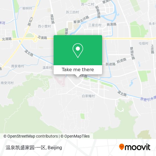 温泉凯盛家园-一区 map
