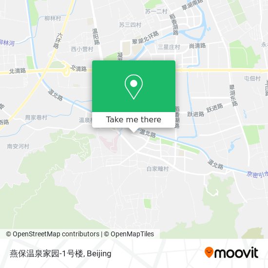 燕保温泉家园-1号楼 map
