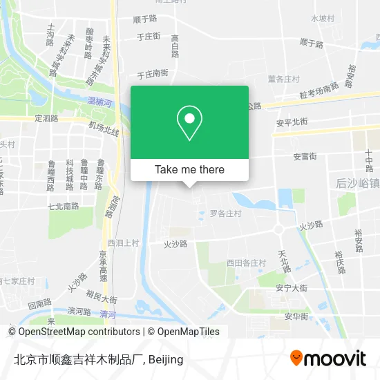北京市顺鑫吉祥木制品厂 map
