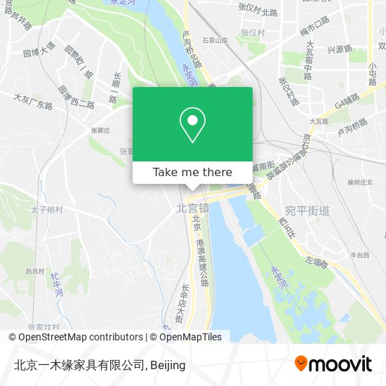 北京一木缘家具有限公司 map