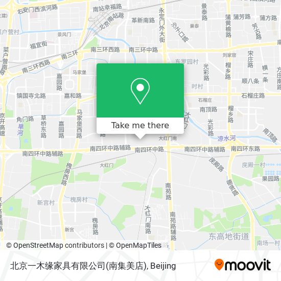 北京一木缘家具有限公司(南集美店) map