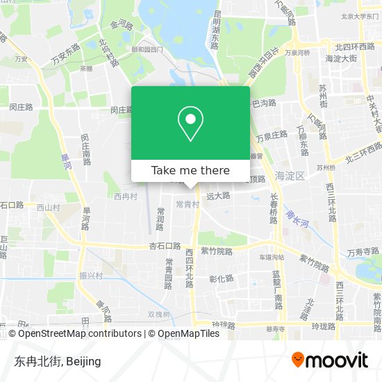 东冉北街 map