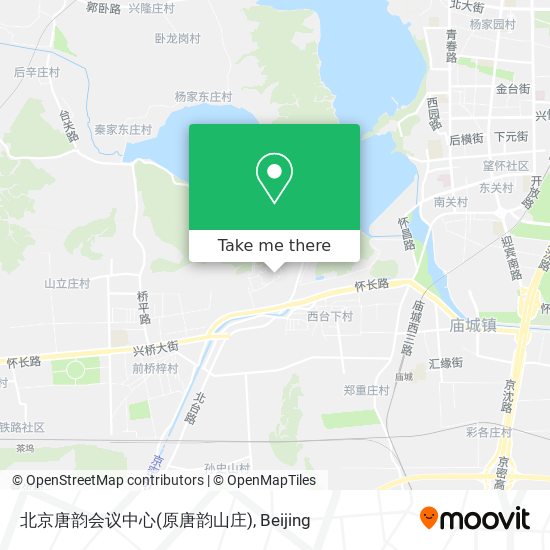 北京唐韵会议中心(原唐韵山庄) map
