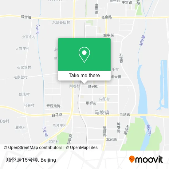 顺悦居15号楼 map