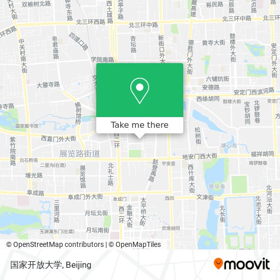 国家开放大学 map