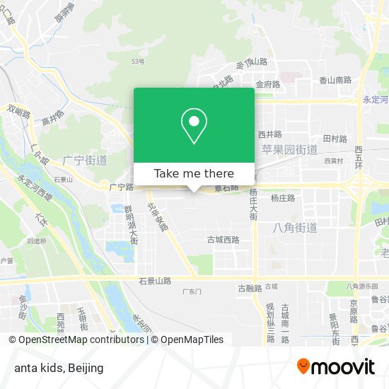 anta kids map