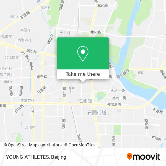 YOUNG ATHLETES map