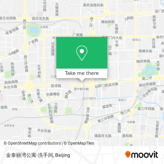 金泰丽湾公寓-洗手间 map