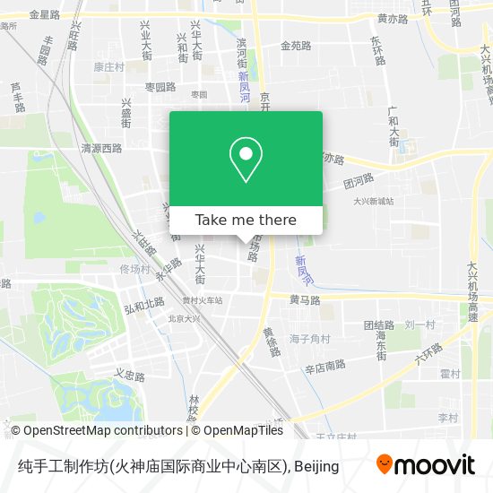 纯手工制作坊(火神庙国际商业中心南区) map