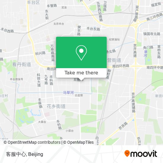 客服中心 map