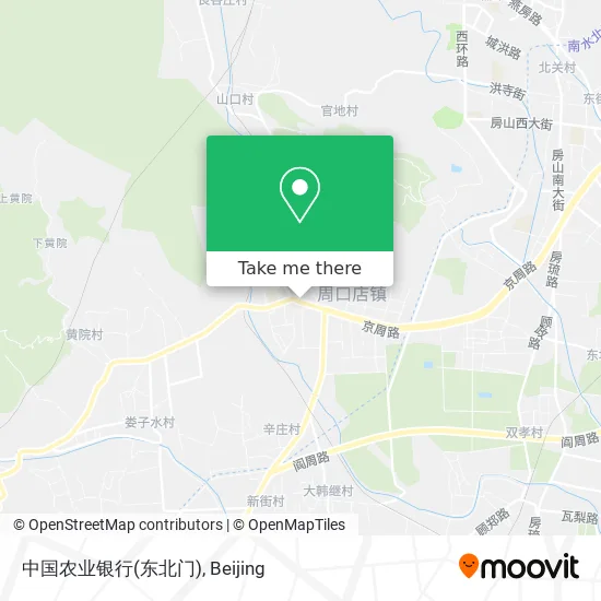 中国农业银行(东北门) map