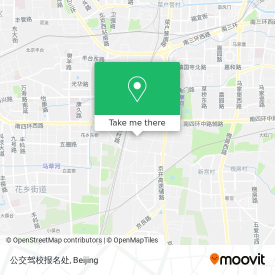 公交驾校报名处 map