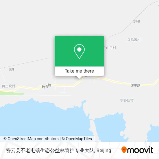 密云县不老屯镇生态公益林管护专业大队 map