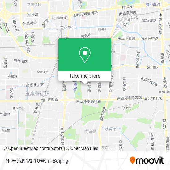 汇丰汽配城-10号厅 map