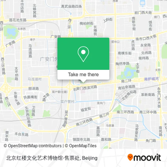 北京红楼文化艺术博物馆-售票处 map