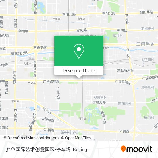 梦谷国际艺术创意园区-停车场 map
