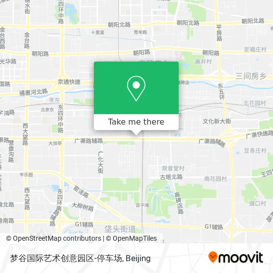 梦谷国际艺术创意园区-停车场 map