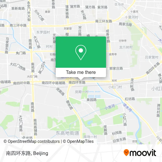 南四环东路 map