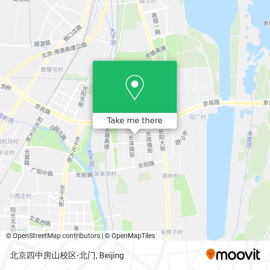 北京四中房山校区-北门 map