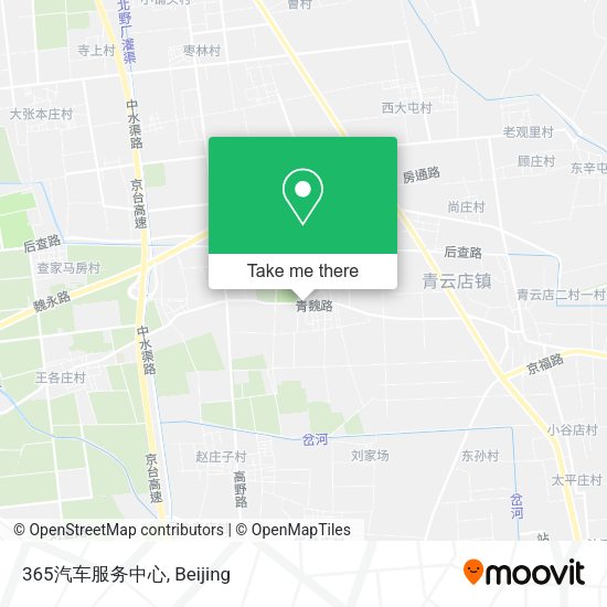 365汽车服务中心 map