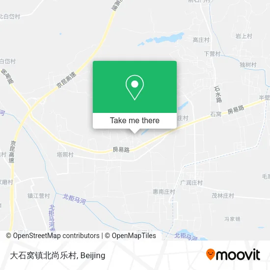 大石窝镇北尚乐村 map