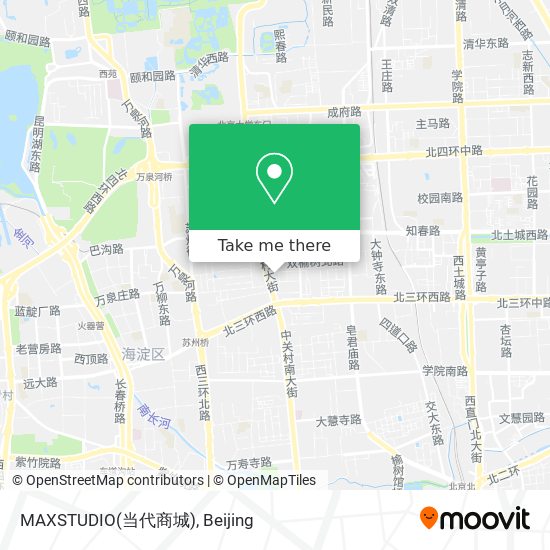 MAXSTUDIO(当代商城) map