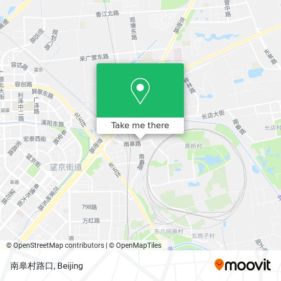 南皋村路口 map